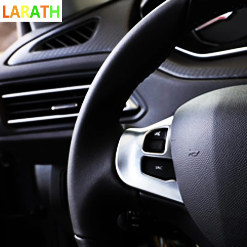 Новый автомобильный чехол для стайлинга PEUGEOT 308 2014 2015 2016 хромированный АБС