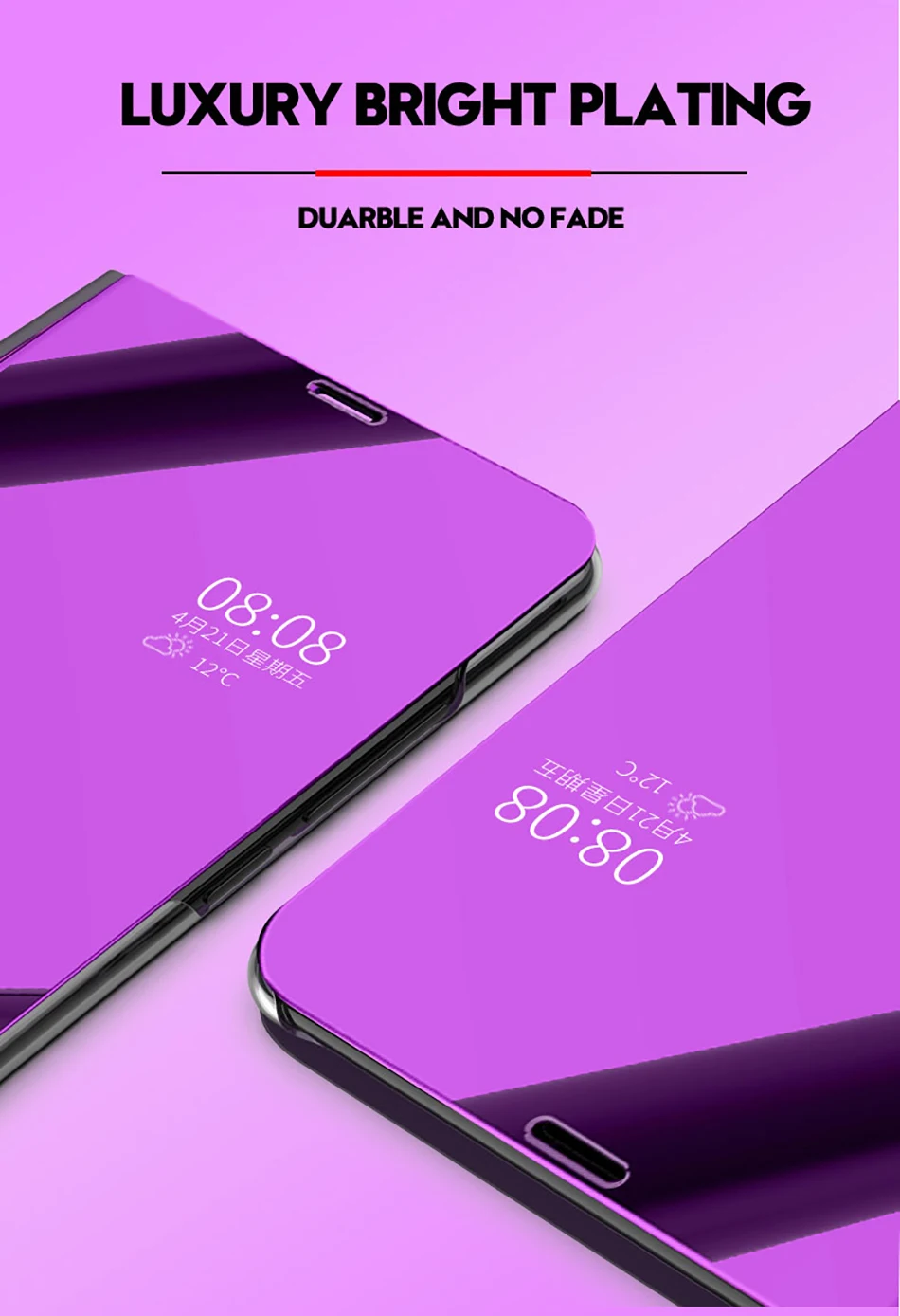 Умный зеркальный флип-чехол для телефона samsung Galaxy S9 S10 S8 S7 S6 Edge Plus S10E Прозрачный чехол для samsung Note 9 8 5 4 3 Чехол