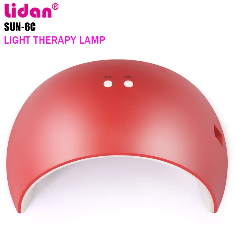 LIDAN SUN 6C 24 Вт Сушилка для ногтей 9 лампы бусины лампе УФ светодиодный двойной