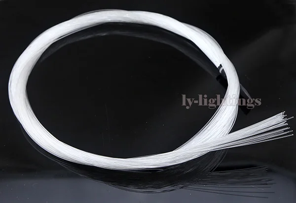 Для украшения дома волоконно оптический кабель конец светящиеся оптические