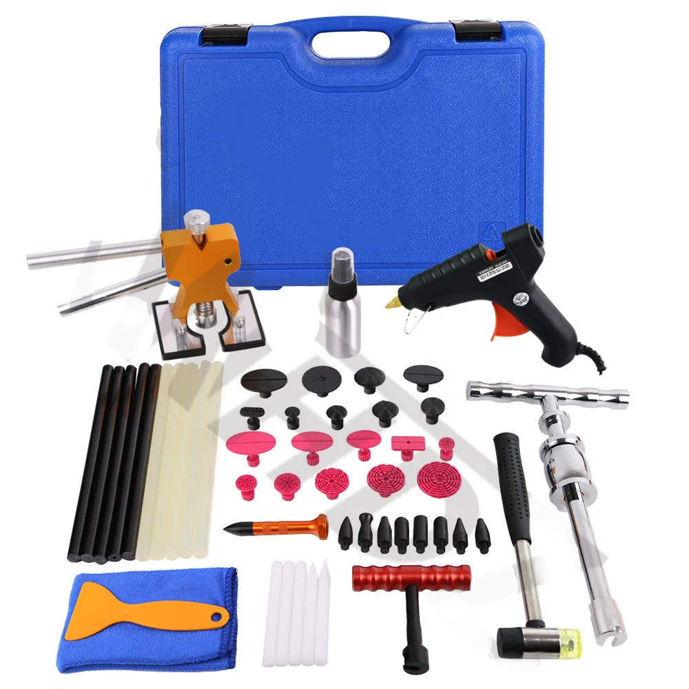 comprar Ferramentas Paintless Dent Remoção Kit De Reparo Do Carro Conjunto De Ferramentas De Reparo Automático Martelo Deslizante Dent Levantador Ventosas Para Dentes