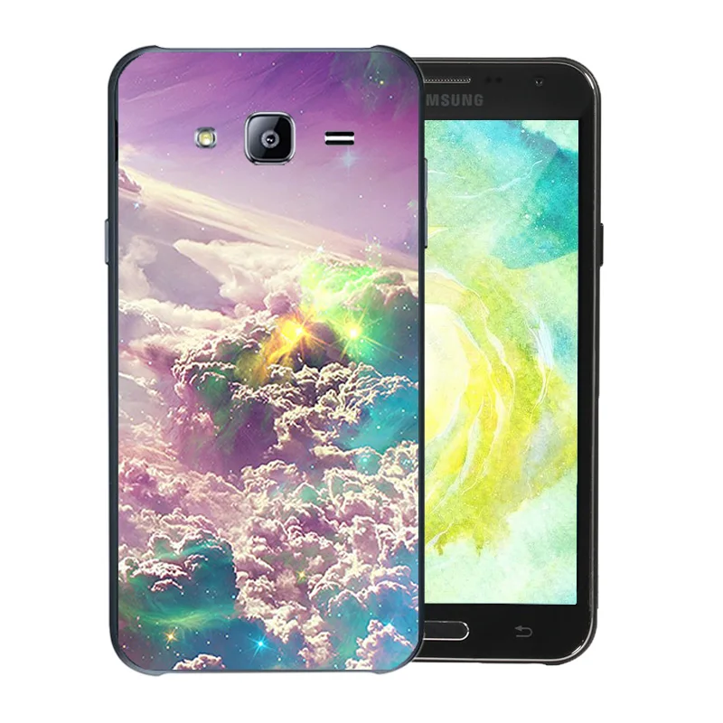 Phone Case For Samsung Galaxy J7 2015 J700H J700F J700 SM-J700F Soft Silicone Coque Clear Protect Shell Starry Sky Pattern Funda |