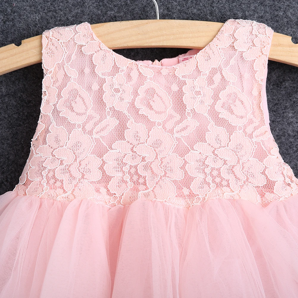 2019 Top Quality Flower Girls Dresses For Weddings Party Kids White Red First Holy Lace Dress little toddler junior bridesmaid | Детская