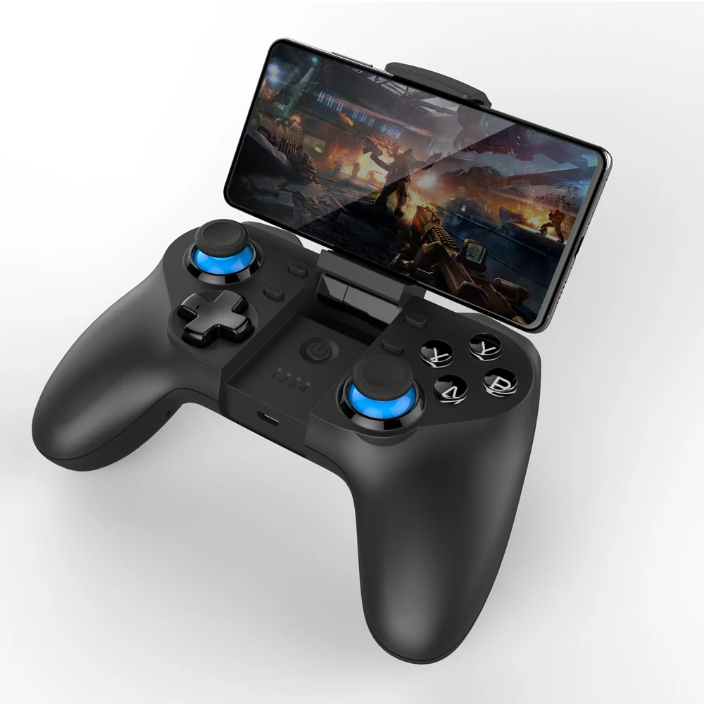Беспроводной контроллер Pubg, Bluetooth, геймпад, гибкий джойстик с держателем для телефона, для IOS, Android, смартфона, ПК, ТВ-бокса, GameSir