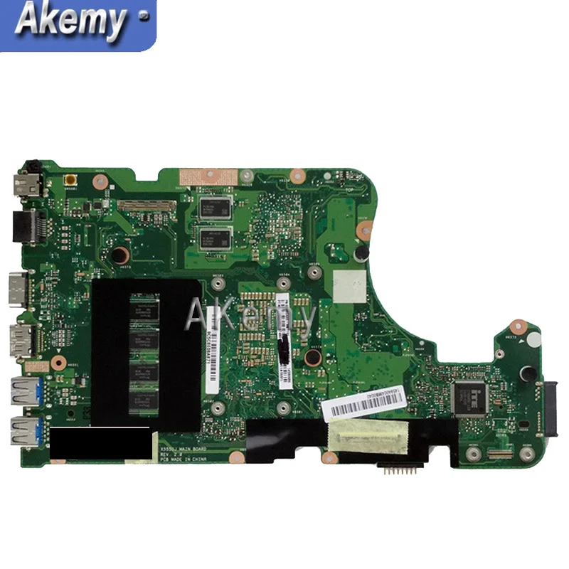 X555UQ материнская плата для ноутбука For Asus X555UJ X555UF F555U X555UB X555U 90NB0DG0-R00030 4G/I3-6100U CPU GT940M |