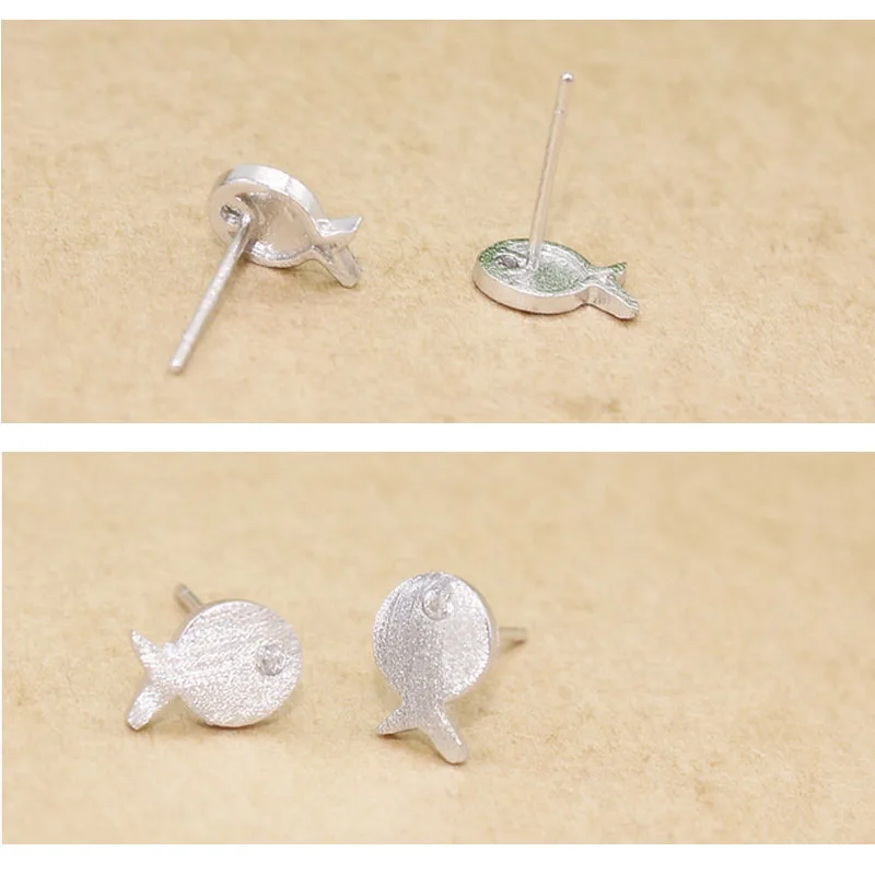 Серьги-гвоздики серебряные маленькие 1 пара | Украшения и аксессуары