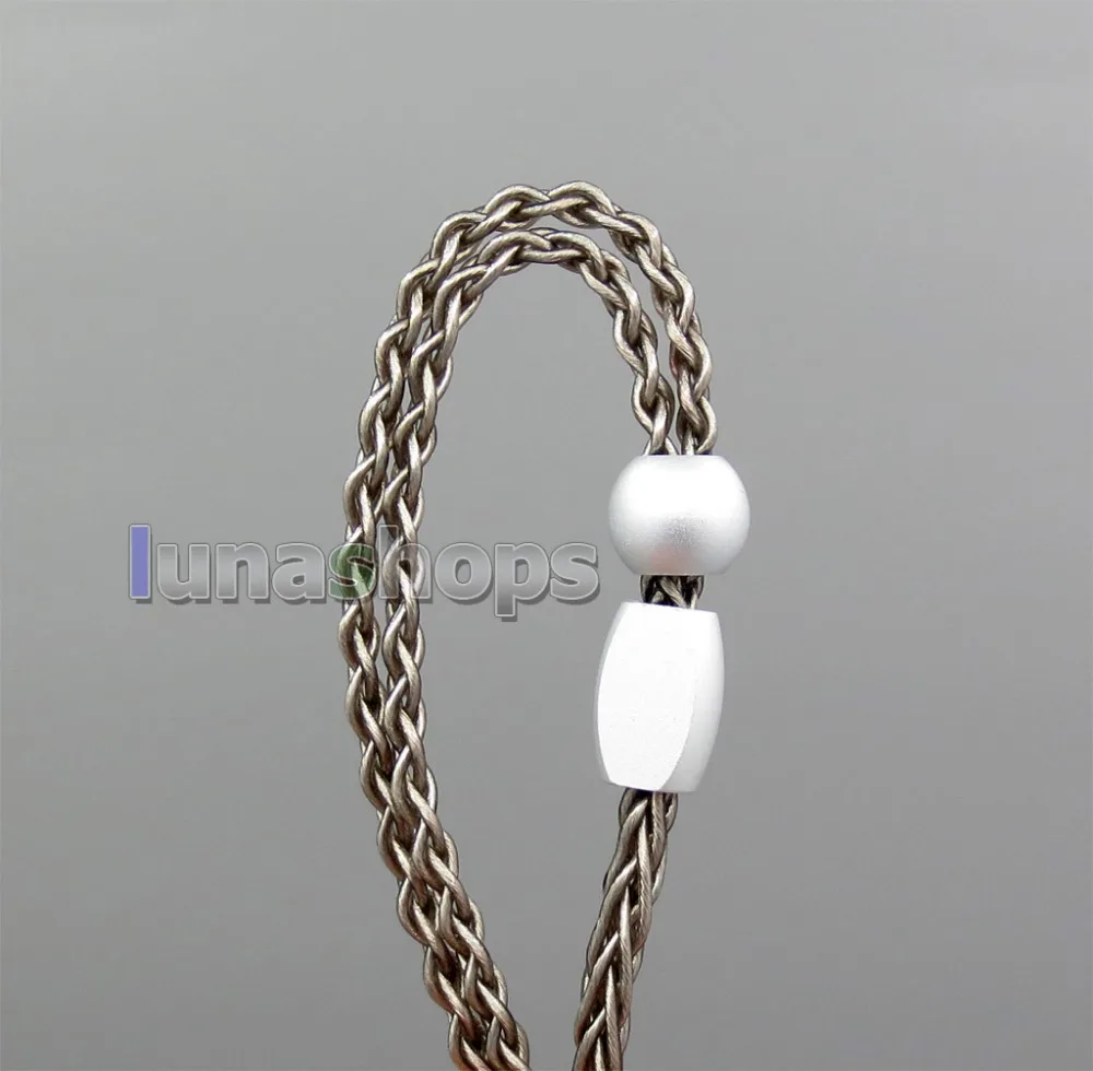 LN006293 CYH-никласом MMCX 8 ядер кабель для наушников для Shure se535 se846 в ухо 5 на возраст 6, 8, 10, 12 лет 20 BA