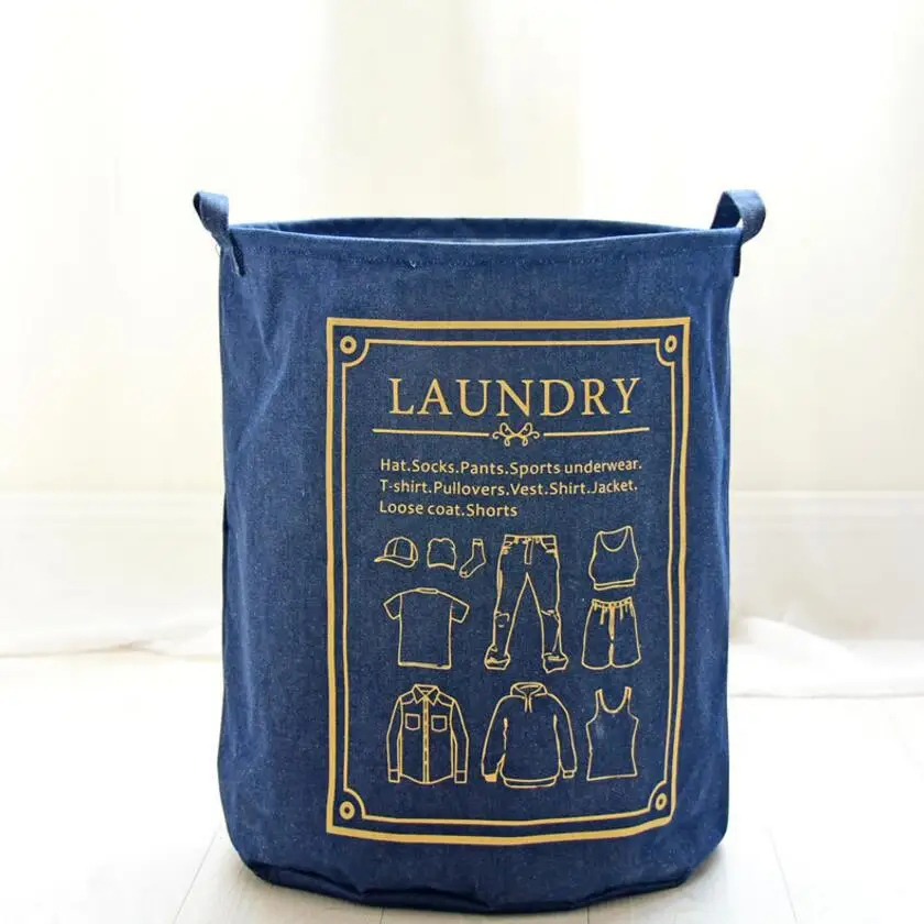 Новая Большая ковбойская корзина для белья корзины хранения одежды Домашний