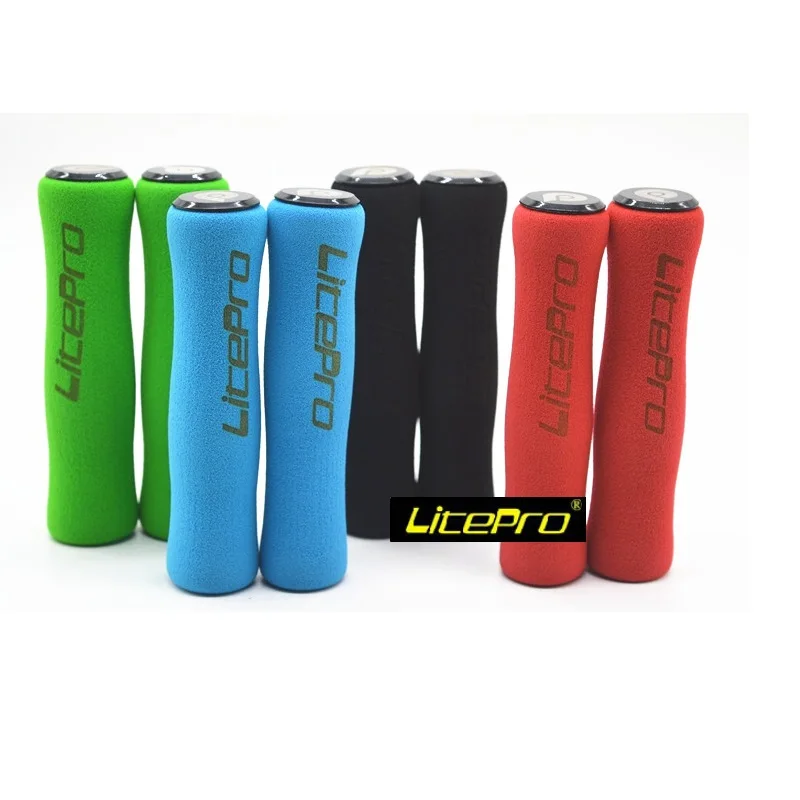 Велосипедные ручки Litepro 22 2 мм 120 губка Удобная Нескользящая амортизирующая