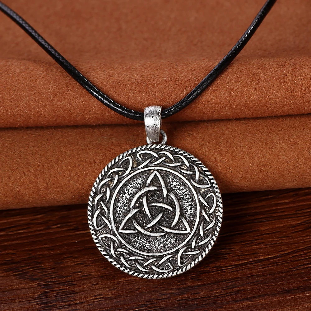 1 шт амулет викинга кулон ожерелье норсе трикета узел Чокеры нордические