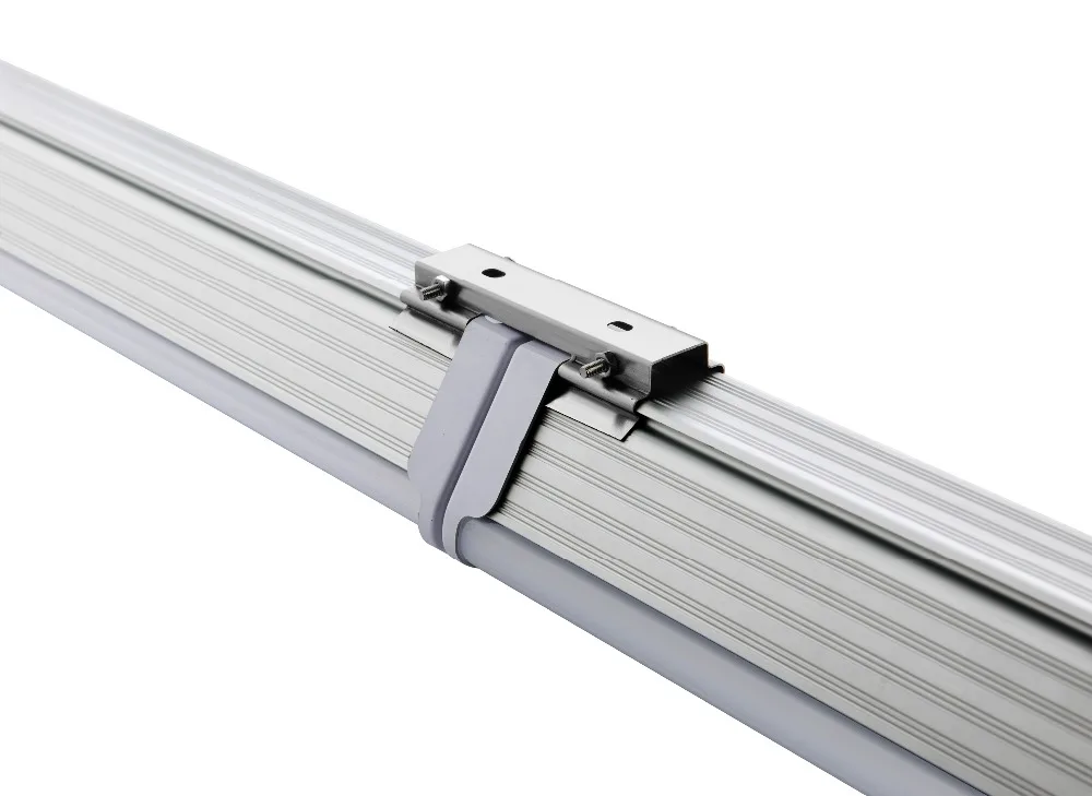 20 шт./лот 40 Вт 4фт/1200 мм светодиодный Linkable Linear light 4800lm LED подвесной светильник