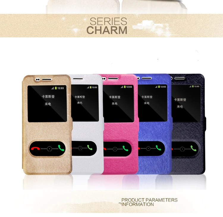 Gurioo роскошный чехол из искусственной кожи с окошком и подставкой для Samsung A3 A4 A5 A6 A7