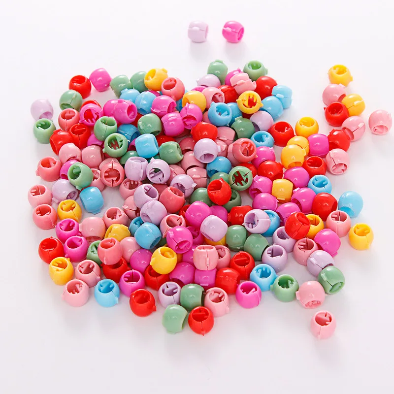 

30 pcs New Fashion Baby Girls Small Hair Claw Cute Candy Color Peas Hair Jaw Clip Children Hairpin Hair Accessories Wholesale