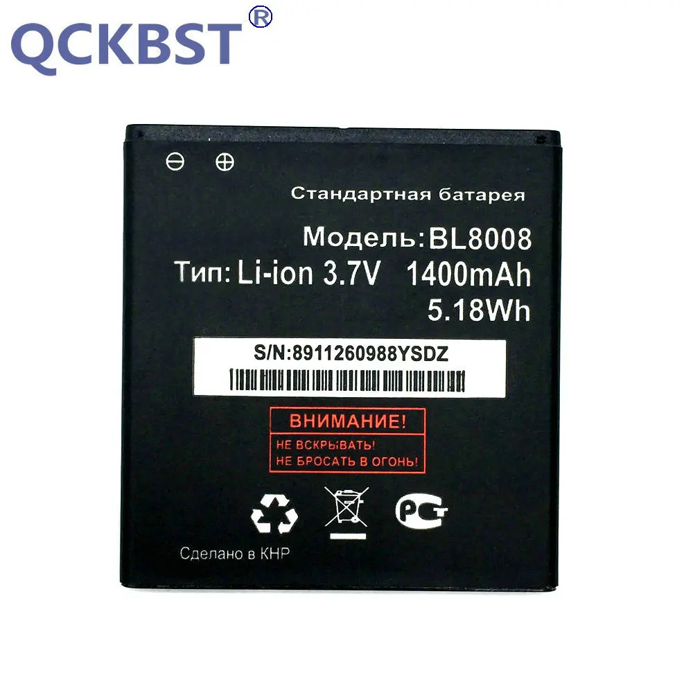 Новый Сменный аккумулятор 1400 мАч для Fly BL8008 FS401 батарея|battery for|battery for flybatteries batteries |