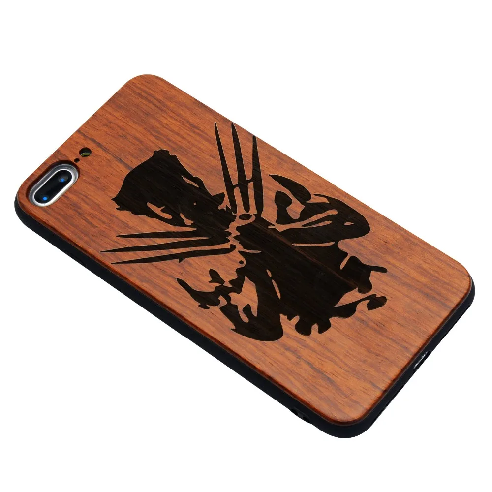 Techase жесткие чехлы на заднюю панель для iPhone 6s Чехол серии Marvel Super Heroes телефонов 7 Plus