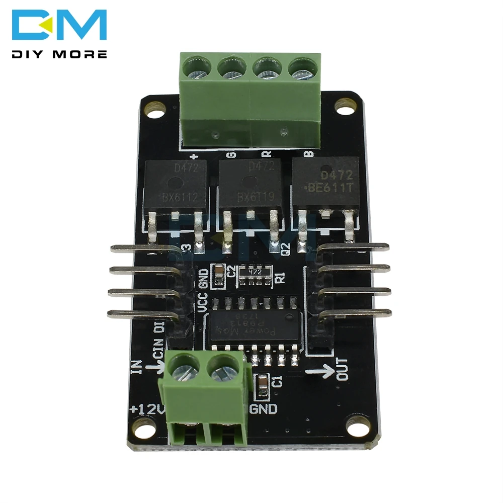 Full Color RGB LED Strip Driver Module Shield for Arduino R3 STM32 AVR V1.0 For 5V MCU Based On P9813 Easy Install DIY KIT