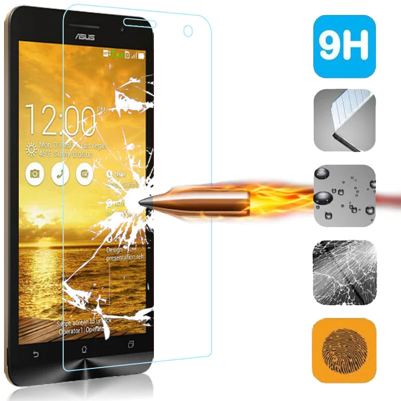 9H пленка для экрана из закаленного стекла Asus Zenfone 3S 4 Max ZC520TL ZC520KL 2 Laser ZE500KL ZE550KL Go ZB500KL