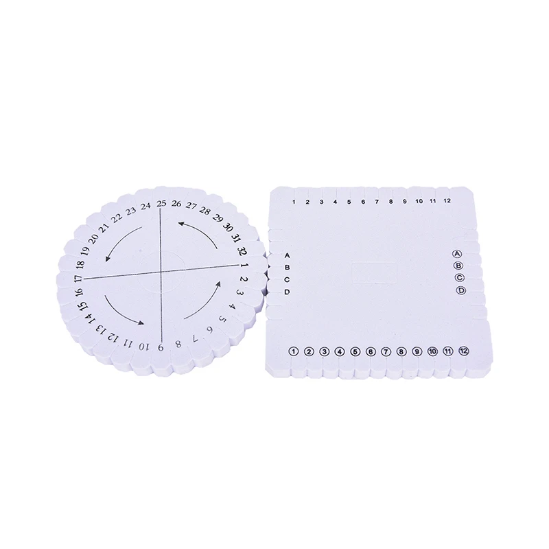 1 шт браслет вязание Kumihimo диск лоток Плетеный веревочный узел Вязание инструмент