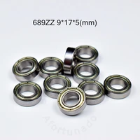 bearing 10 pieces 689zz 9175mm free shipping chrome steel metal sealed high speed mechanical equipment parts
