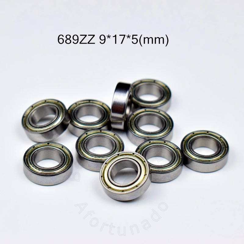 Подшипник из хромированной стали 689 689ZZ 9*17*5 (мм) 10 шт. бесплатная доставка