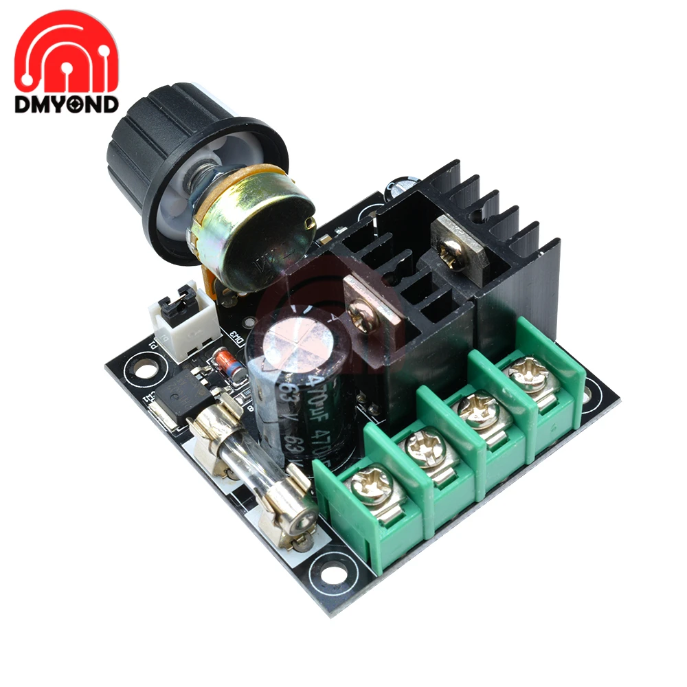 DC 12V 40V PWM контроллер скорости двигателя постоянного тока 10A 5V 36V Напряжение