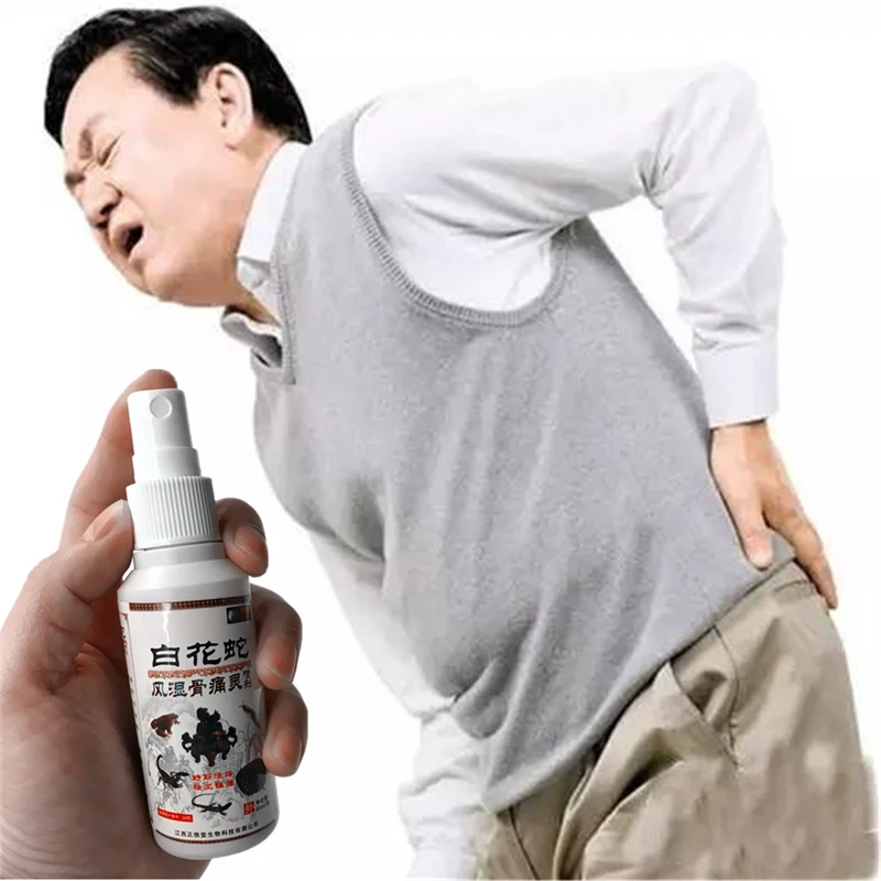 

Hot sale Snake Venom Quick effect Relieve Pain Essential Oils Treatment Knee Lumbar Disc Protrusion Chest Pain Sprays 80ml