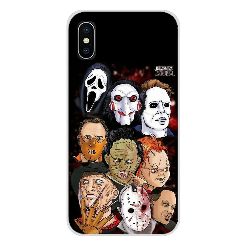 Гибкий чехол с ужасными иконами для Oneplus 3T 5T 6T Nokia 2 3 5 6 8 9 230 3310 1 7 Plus 2017 2018 аксессуары