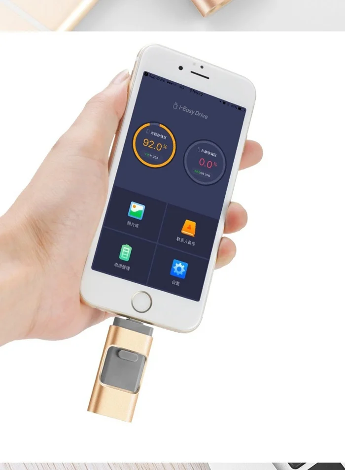 USB флеш-накопитель для iPhone 128GB [3-в-1] Lightning OTG скачок привод, USB флэш-накопитель для iPhone, iPad, iOS, Android, ПК