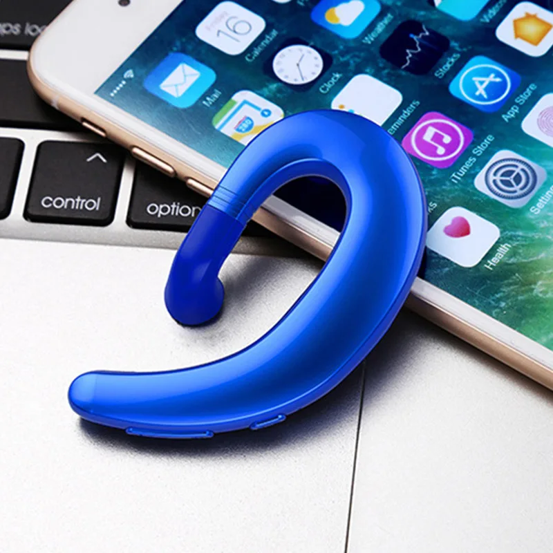 Беспроводные наушники с ушным крючком шумоподавление Bluetooth для бизнеса спорта NK