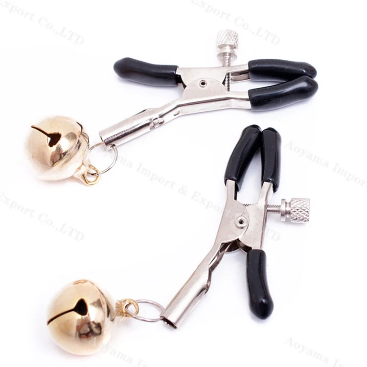 Female Nipple Clamps Toys Milk Clip Stimulation Breast Fetish Bell Adult Sex Game | Красота и здоровье