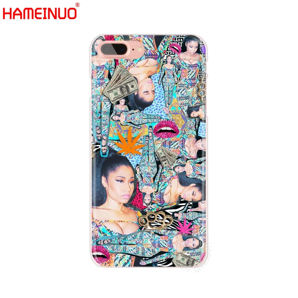 HAMEINUO в стиле Nicki Minaj Модный чехол для мобильного телефона iphone X 8 7 6 4 4s 5 5s SE 5c 6s плюс |