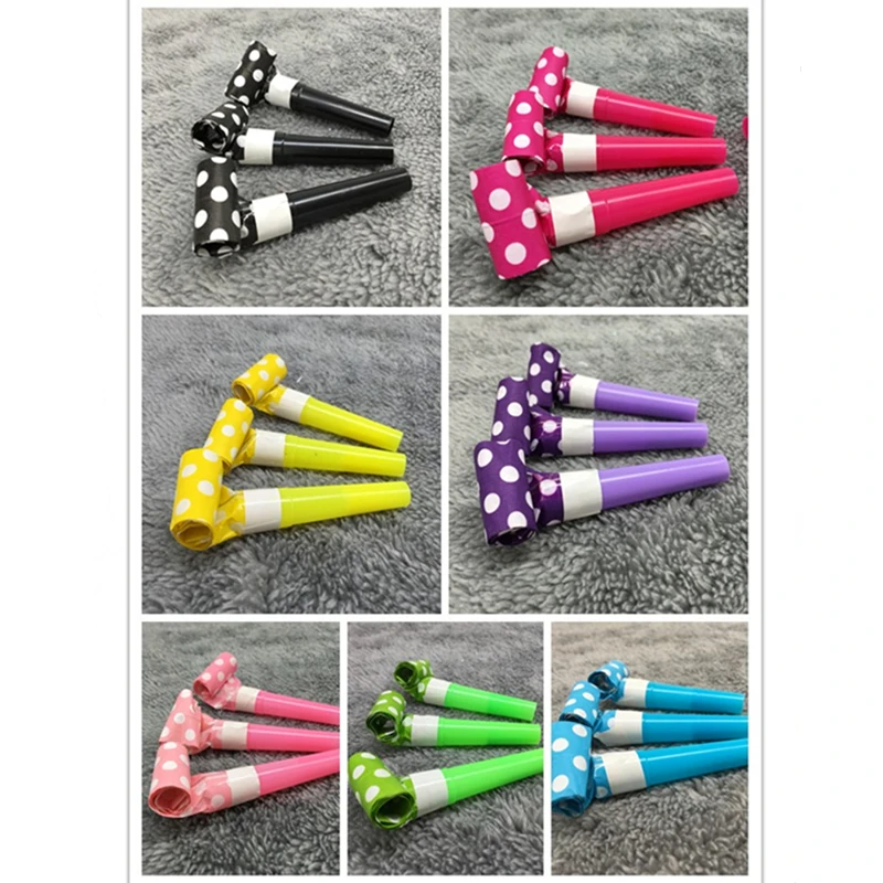 6 шт. 7 цветов свистки в горошек для вечерние ского дня рождения|bag heart|bag ukbag digital |