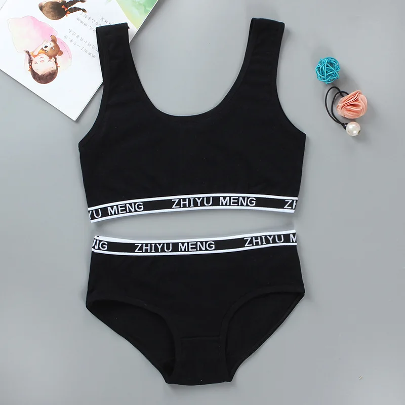 Нижнее белье для девочек подростков хлопковые комплекты нижнего белья