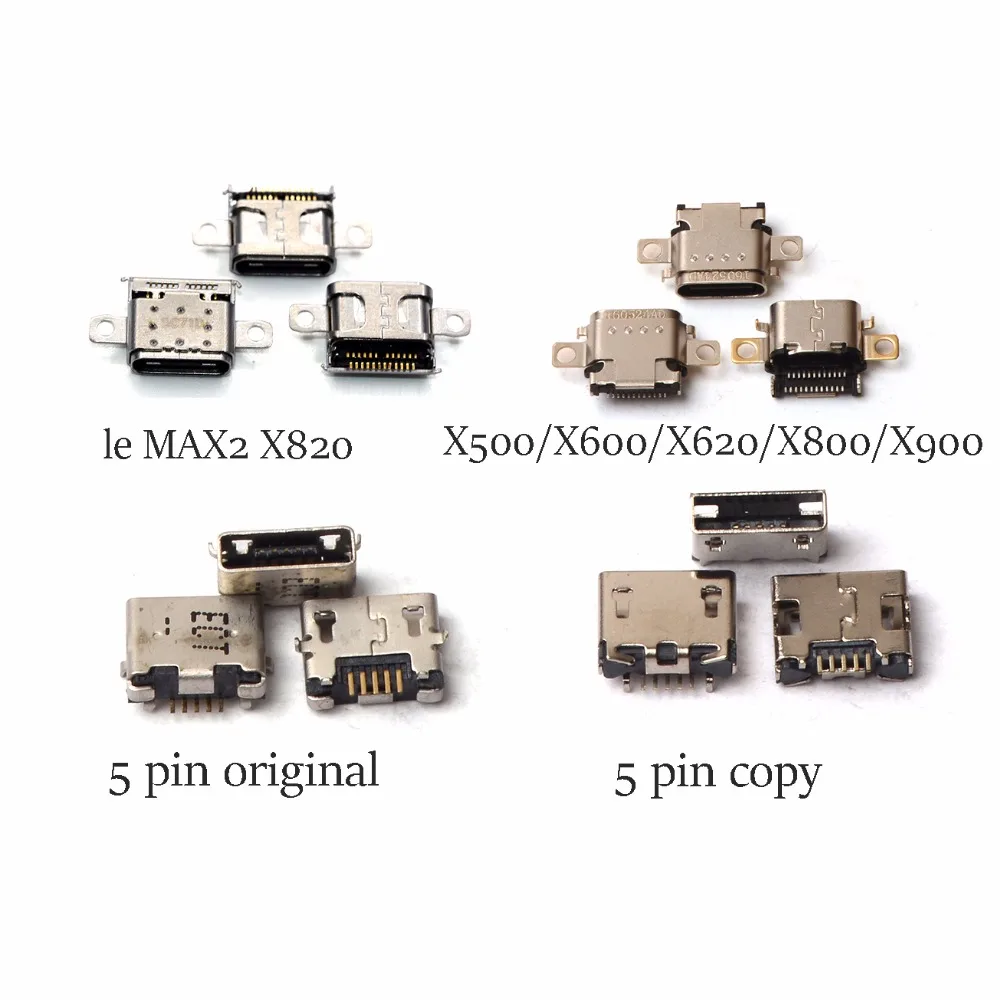 

Разъем Порт зарядки Micro USB Jack, 10 шт., для Letv LeEco Le 11S pro 2 pro MAX 2 X820 X500 X600 X620 X800 X900