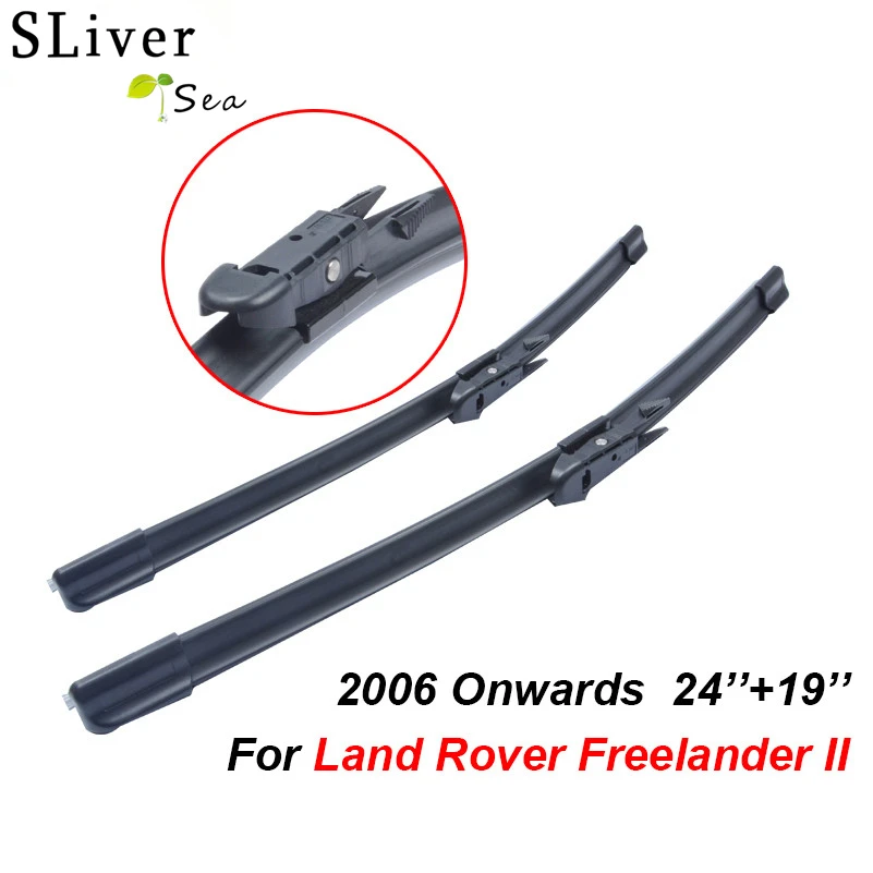SLIVERYSEA для Land Rover Freelander II 2006 2016 24 ''+ 19'' дворники лезвия аксессуары авто