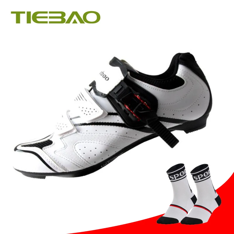 Socks for 1413 W TIEBAO sapatilha ciclismo велосипед дорожный обувь самоблокирующиеся SPD-SL велосипедные кроссовки дышащие zapatos ciclismo - Цвет: Socks for 1413 W