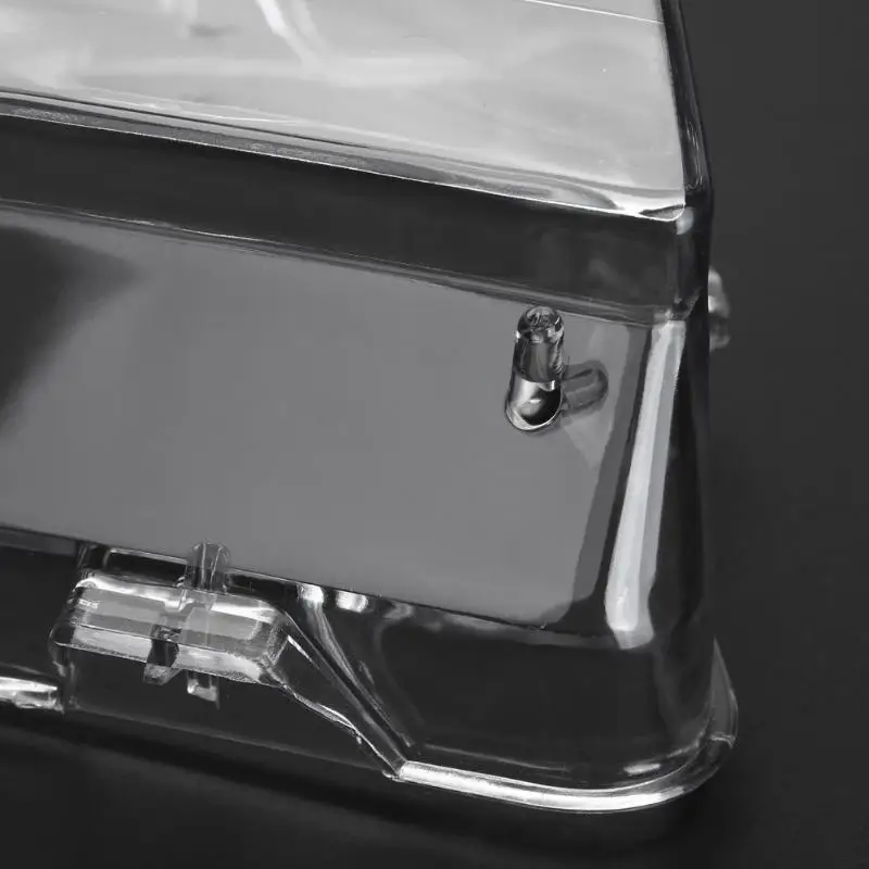 VODOOL 2 шт. автомобильный светильник стеклянная крышка прозрачный корпус 4 двери