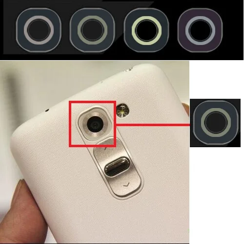 Новые оригинальные 2rd цвета линза объектива из оптического стекла для LG G2 Mini D620 D410