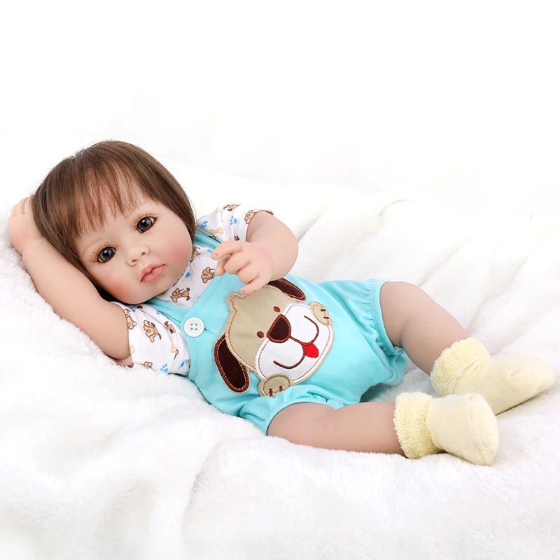 Новинка 2019 силиконовая кукла для новорожденных детей Playmate bebe подарок Reborn menina 50 см