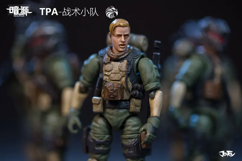 1/25 JOYTOY экшн-модель аниме Военные солдаты фигурки Набор (5 шт./лот) коллекционные