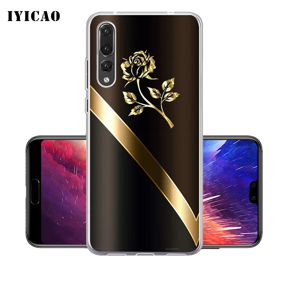 IYICAO художественный Мягкий силиконовый чехол для телефона Huawei P30 P20 Pro P10 P9 P8 Lite P Smart