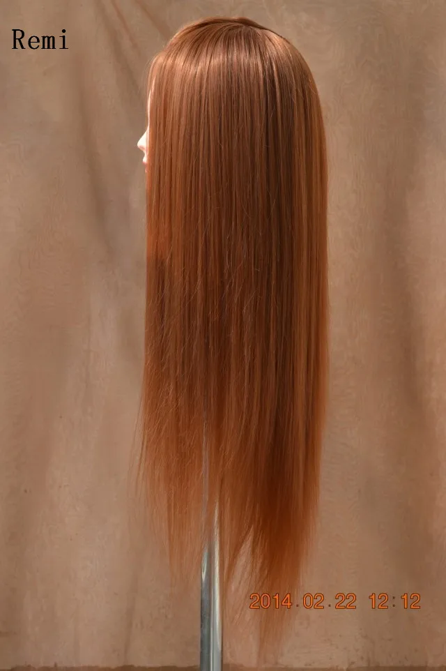 Горячая Распродажа длинных волос головы манекенов для косметологии плетения