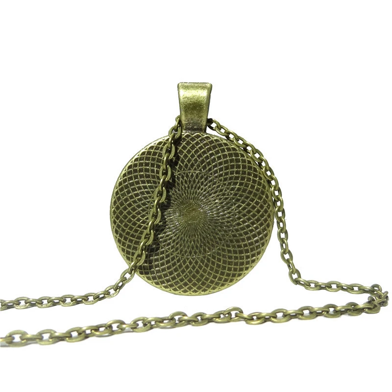 XUSHUI XJ Винтажные Ювелирные ожерелья и кулоны с рисунком енота стеклянный кабошон