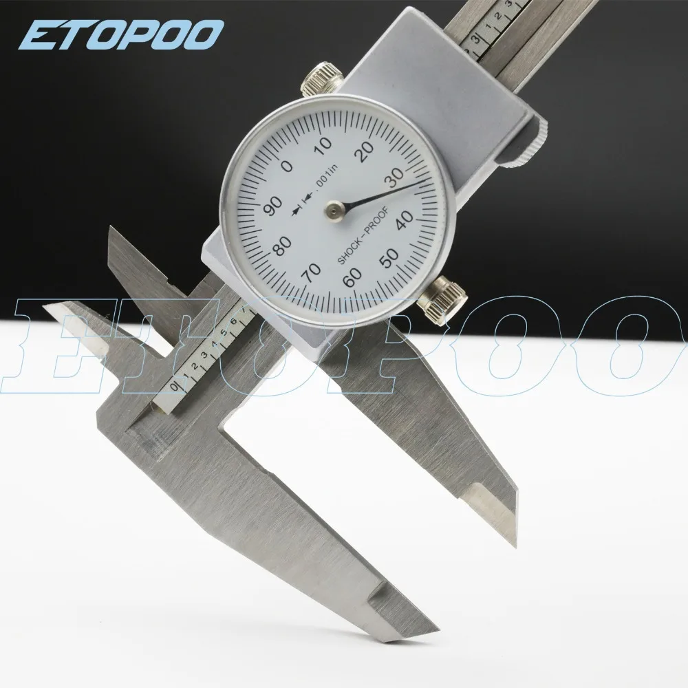 6 &quot0 150 мм/0 02 Штангенциркули ударопрочные нержавеющей стали штангенциркуль