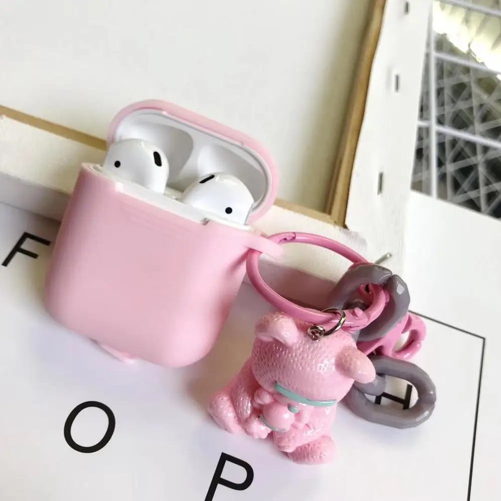 Tide бренд Sesame улица медведь брелок кулон Bluetooth гарнитура Набор для Apple Airpods коробка