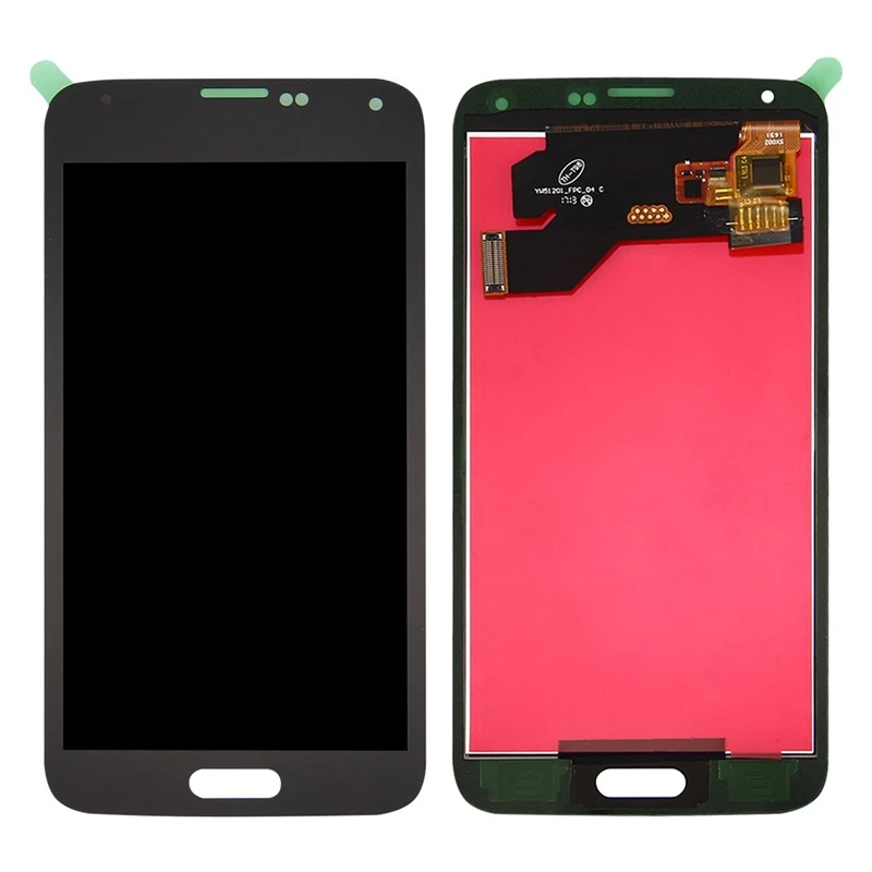 Сменный ЖК экран с супер AMOLED экраном 5 1 дюйма и кнопкой Домой в сборе для SAMSUNG Galaxy s5