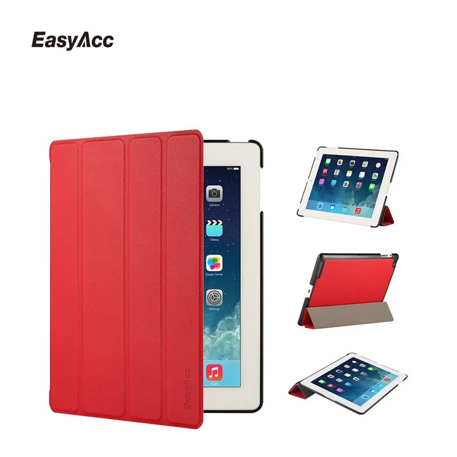Чехол для iPad 2/3/4 тонкий чехол из искусственной кожи Easya Utra мягкий чехол-книжка с