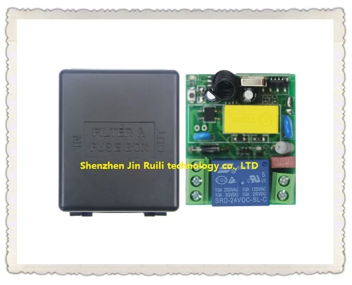 AC220V 1CH RF беспроводной мини переключатель релейный приемник + 4 шт. эллиптические