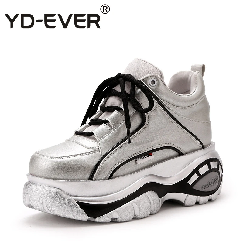 Женская спортивная обувь увеличивающая рост брендовые уличные кроссовки для