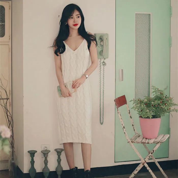 2018 осень новое поступление Женская Мода комплекты выдалбливают Slash шеи Вязание